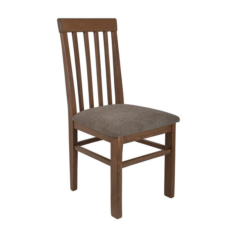 Καρέκλα Τραπεζαρίας Τ-3 Fylliana Γκρί Δρύς - Camel 42x43x96 εκ.