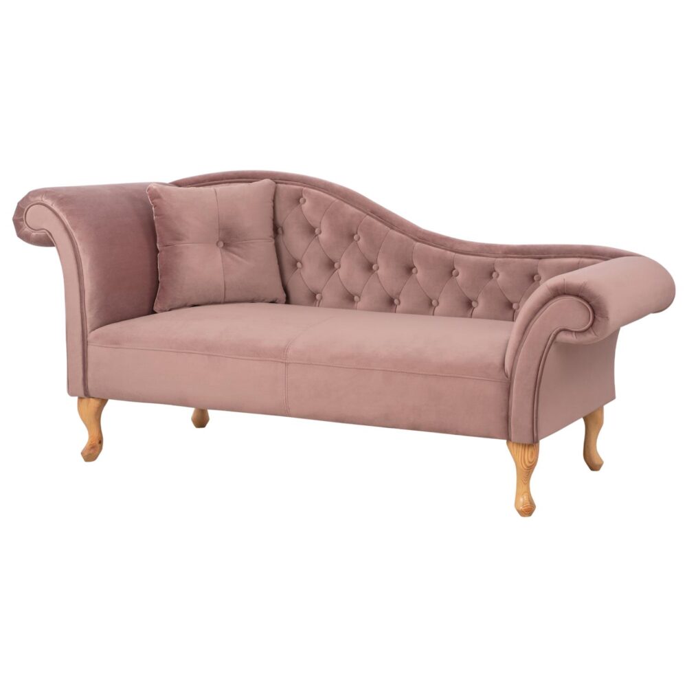 Ανάκλινδρο T.Chesterfield Niovi σάπιο μήλο βελούδο 187x61x82Y εκ.