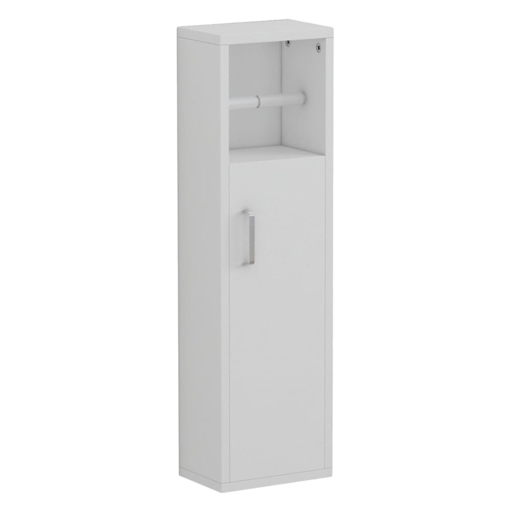 Ντουλάπι μπάνιου DAMIEN C9025.12 Μελαμίνη Λευκή 20x13x70Y εκ.