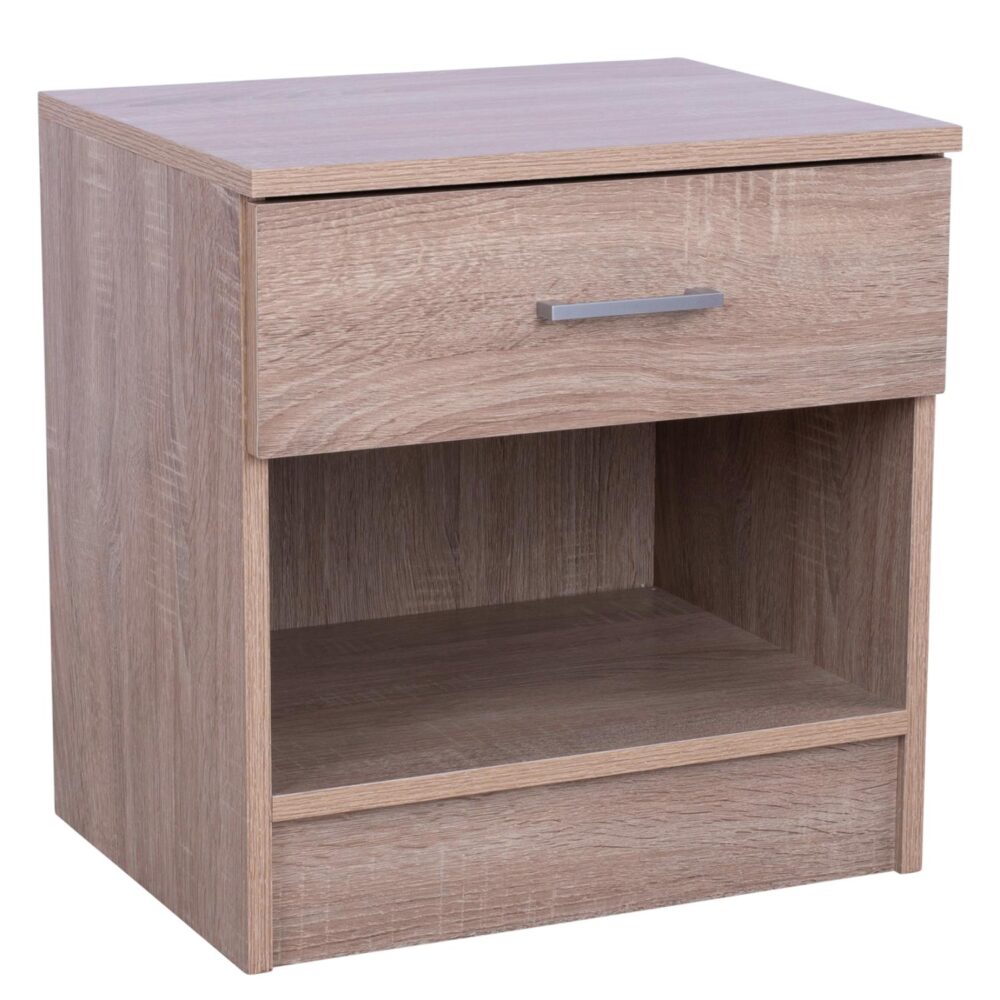 Κομοδίνο με 1 συρτάρι Laney Sonama 45x35,5x47Υ εκ.
