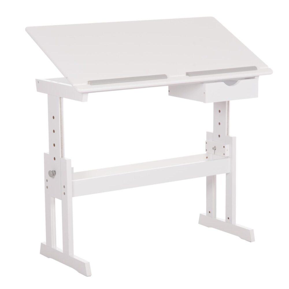 Γραφείο - Σχεδιαστήριο Παιδικό ASCENT Mdf Λευκό 109x55x87,5Υ εκ.