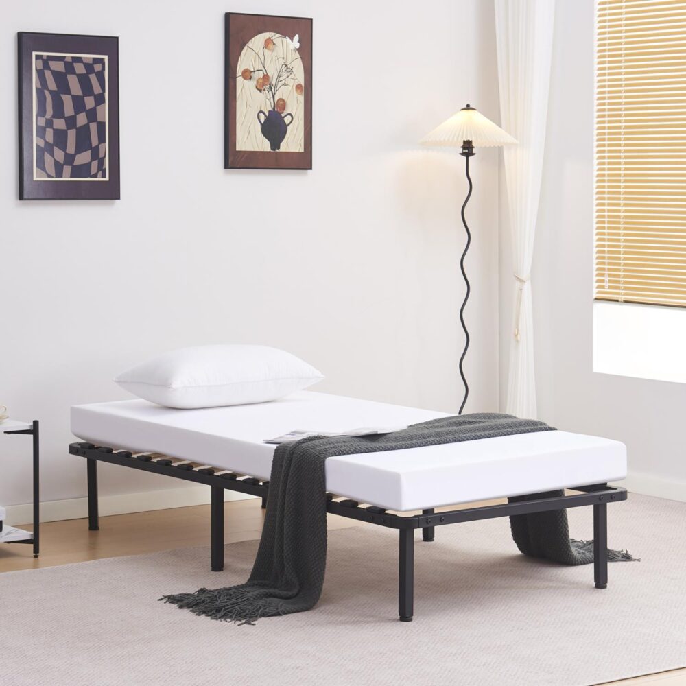 Υπόστρωμα - Κρεβάτι MARKY Μέταλλο Μαύρο 90x190 εκ. Υπόστρωμα - Κρεβάτι MARKY Μέταλλο Μαύρο 90x190 εκ.