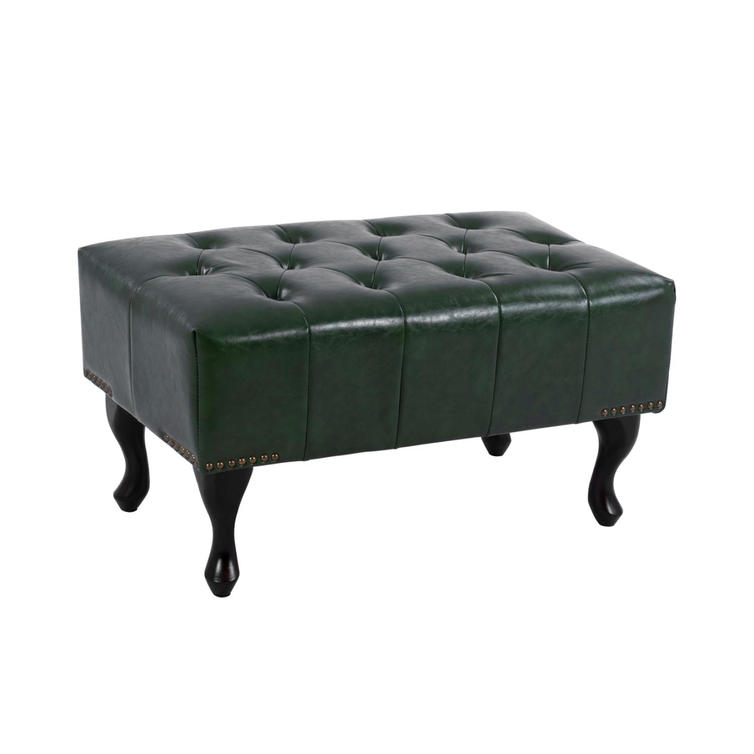 Ταμπουρέ Υποπόδιο ΕΜΜΑ τύπου CHESTERFIELD PU Κυπαρισσί 80x45x39Y εκ. Ταμπουρέ Υποπόδιο ΕΜΜΑ τύπου CHESTERFIELD PU Κυπαρισσί 80x45x39Y εκ.