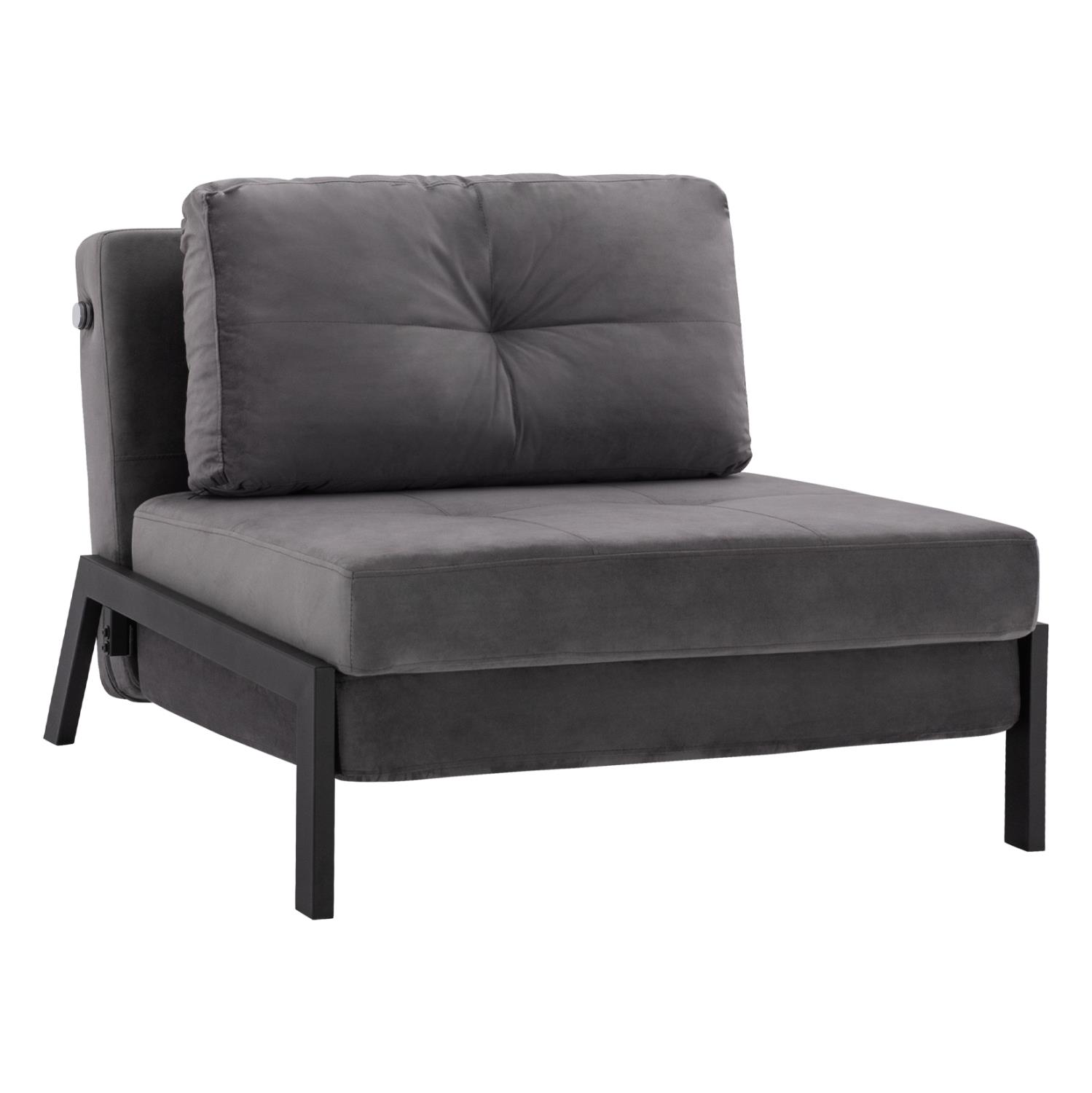 Πολυθρόνα - Κρεβάτι CONSTANCE C3078.11 Βελούδο Γκρί 95x92x66Υ εκ. Πολυθρόνα - Κρεβάτι CONSTANCE C3078.11 Βελούδο Γκρί 95x92x66Υ εκ.