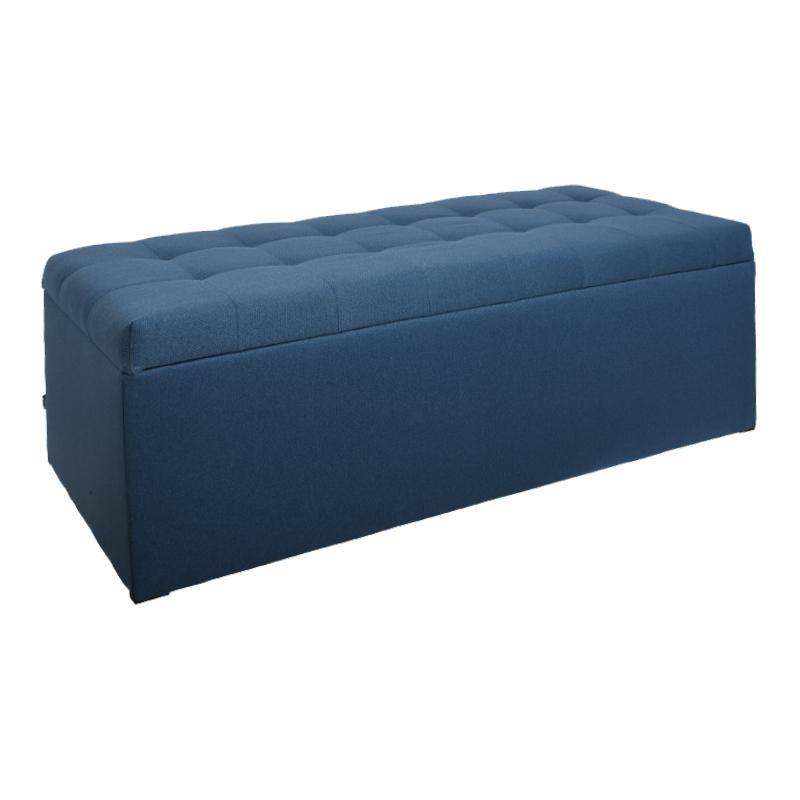 Ταμπουρέ με Αποθηκευτικό Χώρο 74 Fylliana Μπλέ 130x50x46 εκ. Ταμπουρέ με Αποθηκευτικό Χώρο 74 Fylliana Μπλέ 130x50x46 εκ.