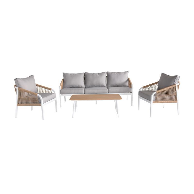 Σετ Κήπου Marrakesh Fylliana 4 τεμ Λευκό Σετ Κήπου Marrakesh Fylliana 4 τεμ Λευκό