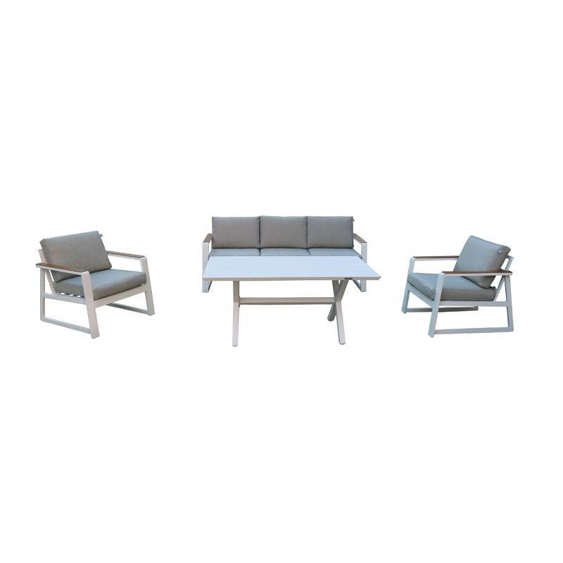 Σετ κήπου Aylin Fylliana 4 τεμ Λευκό Σετ κήπου Aylin Fylliana 4 τεμ Λευκό