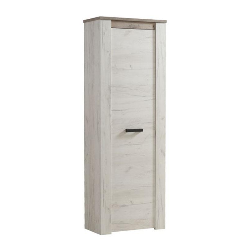 Έπιπλο Χολ Kent P1 Λευκός Δρύς - Γκρί Δρύς 68,5x36,5x195 εκ. Έπιπλο Χολ Kent P1 Λευκός Δρύς - Γκρί Δρύς 68,5x36,5x195 εκ.