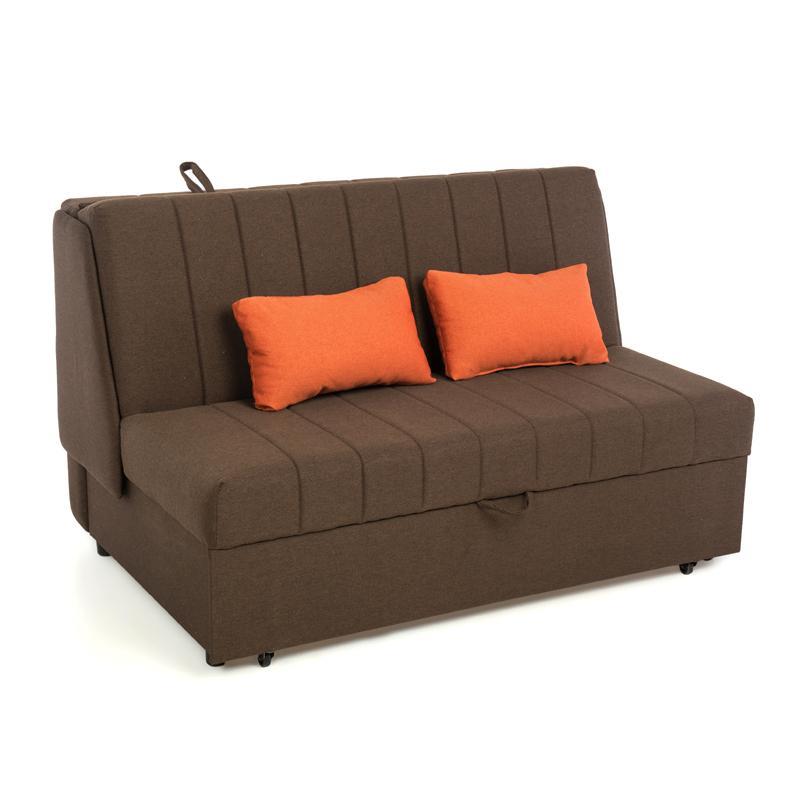 Καναπές Διθέσιος New Montana Fylliana Καφέ - Πορτοκαλί 145x100x92 εκ. Καναπές Διθέσιος New Montana Fylliana Καφέ - Πορτοκαλί 145x100x92 εκ.