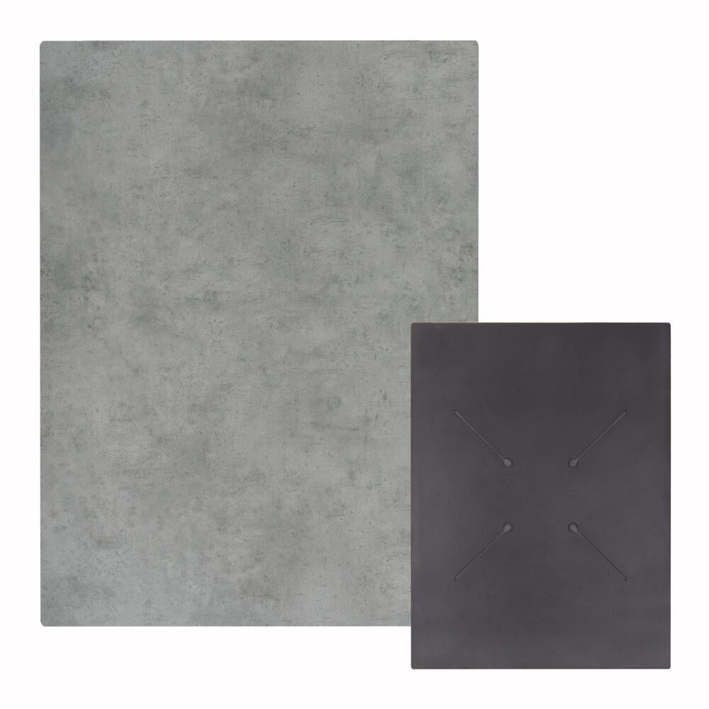 Επιφάνεια Τραπεζιού C6350.32 HPL Ορθογώνια Cement 60x80εκ.