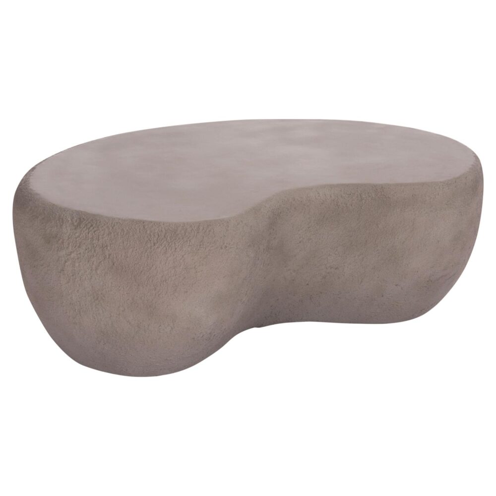Τραπεζάκι Σαλονιού GERSON Fiber Cement σε Γκρί 104x72x40Υεκ.