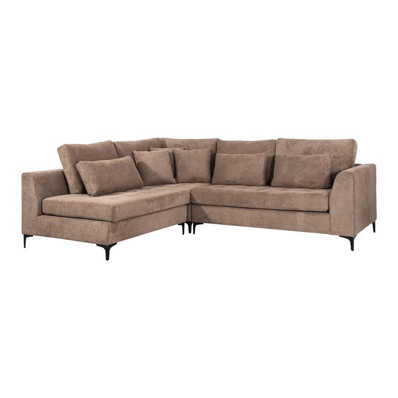 Γωνιακός Καναπές Albert Fylliana Καφέ 280x220x96 εκ. Γωνιακός Καναπές Albert Fylliana Καφέ 280x220x96 εκ.