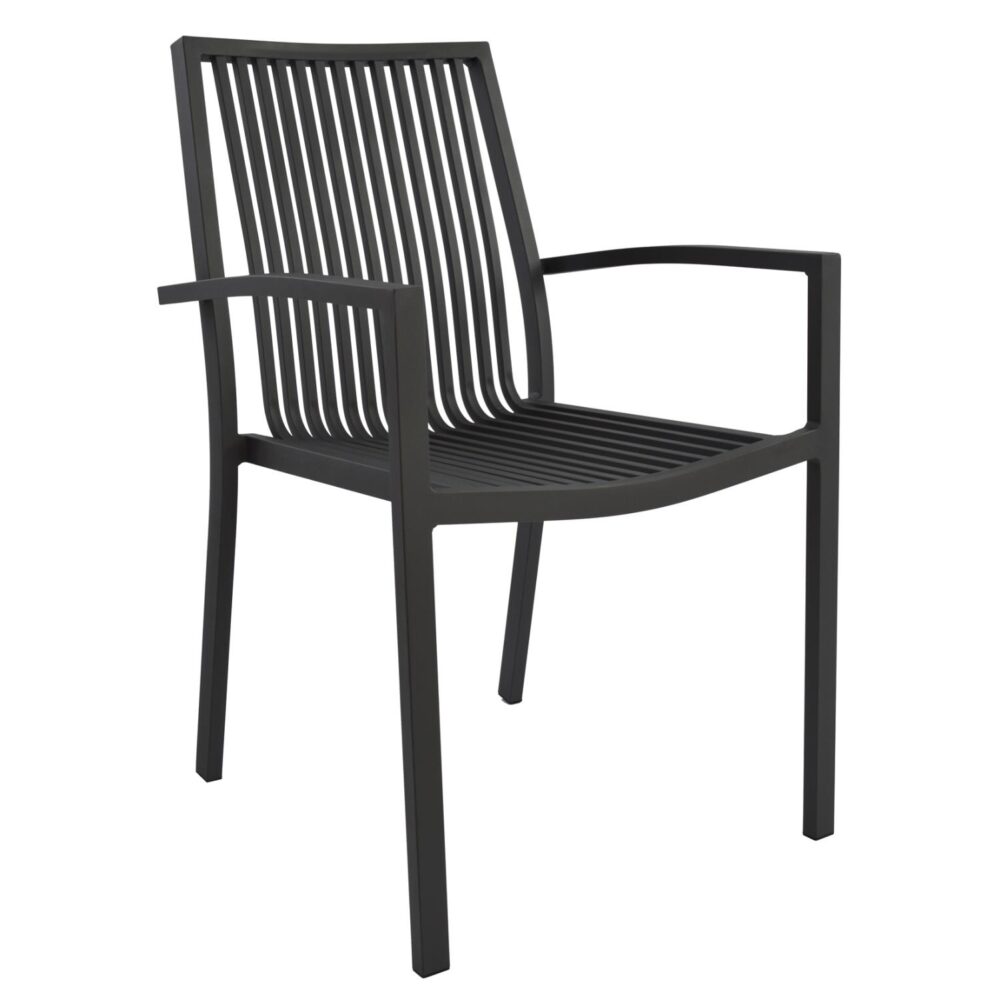 Καρέκλα QUILLA C5130.02 Αλουμινίου Γκρί 54,2x59x83,5Υ εκ.