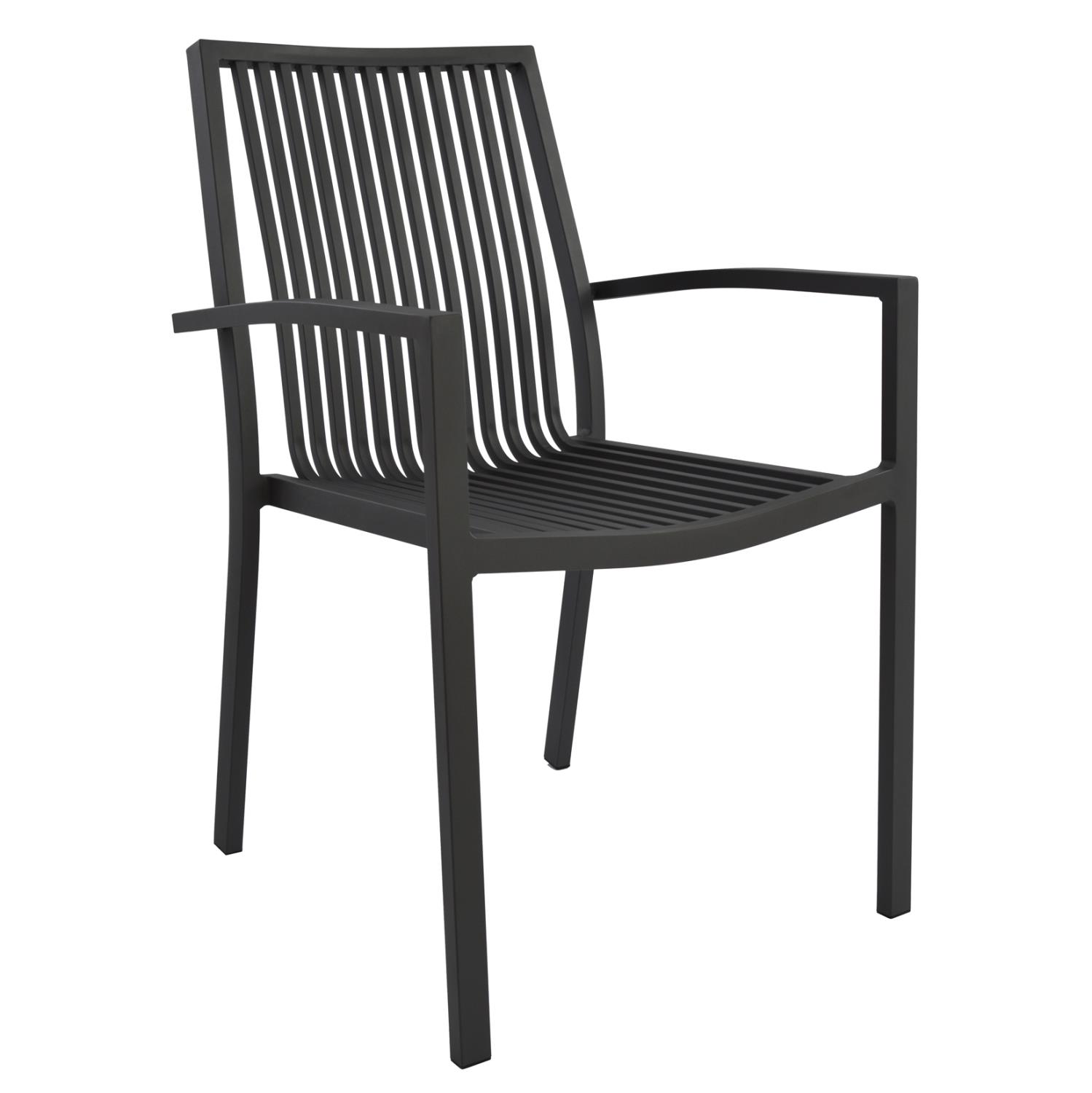 Καρέκλα QUILLA C5130.02 Αλουμινίου Γκρί 54,2x59x83,5Υ εκ.