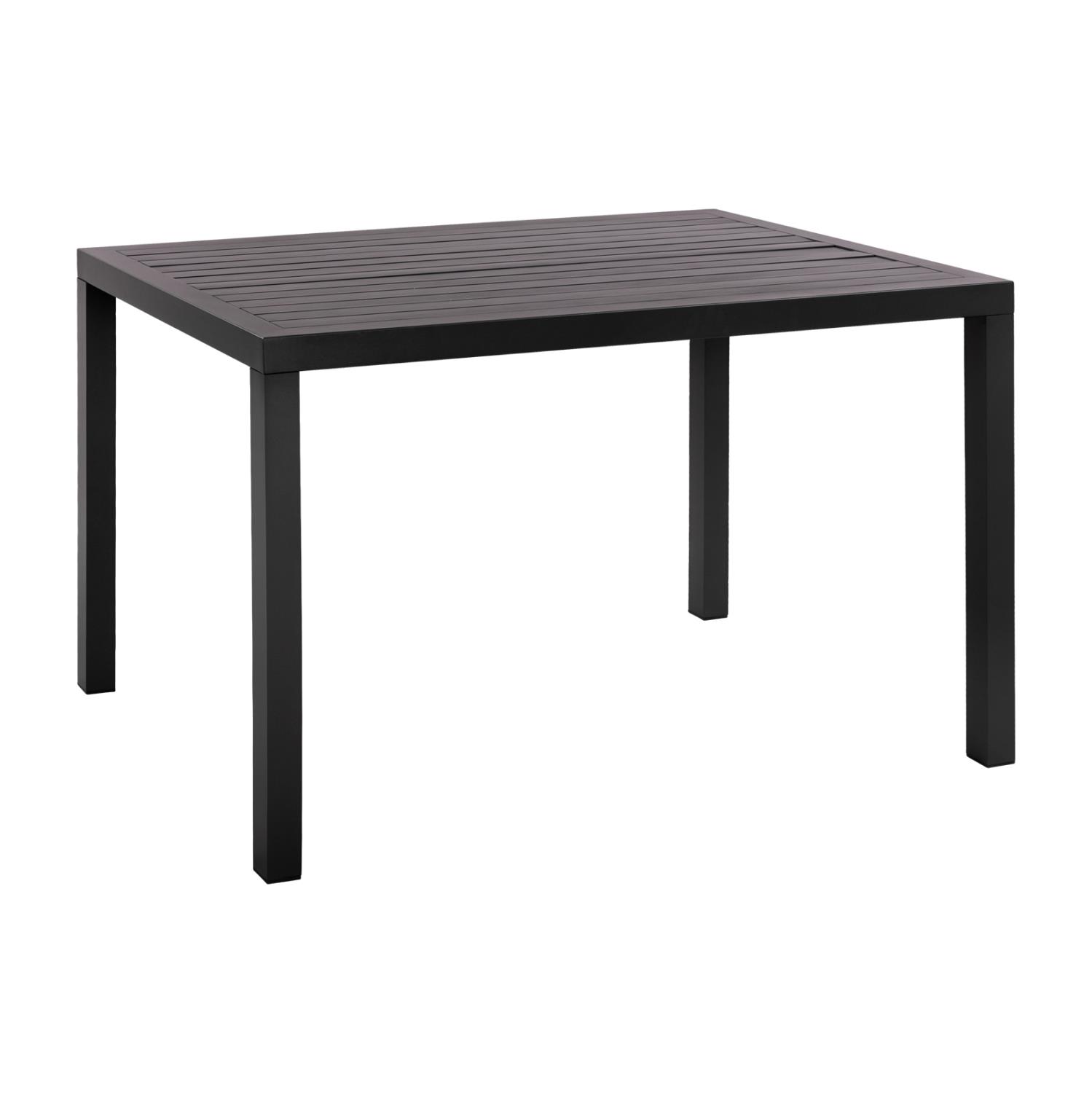 Τραπεζάκι SAHIRA Αλουμινίου Ανθρακί 120x80x75,5Υ εκ. Τραπεζάκι SAHIRA Αλουμινίου Ανθρακί 120x80x75,5Υ εκ.
