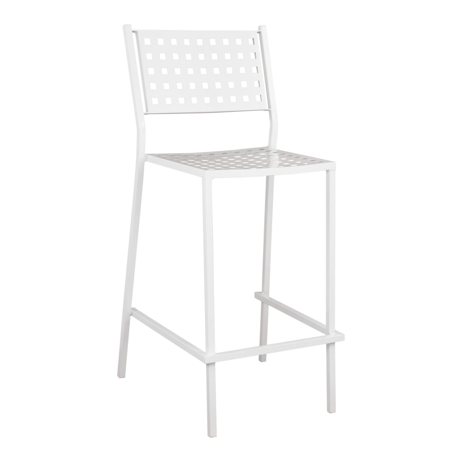 Σκαμπό Μπαρ OLYMPIAS C5528.02 Λευκό Μεταλλικό 47x58x111 εκ. Σκαμπό Μπαρ OLYMPIAS C5528.02 Λευκό Μεταλλικό 47x58x111 εκ.