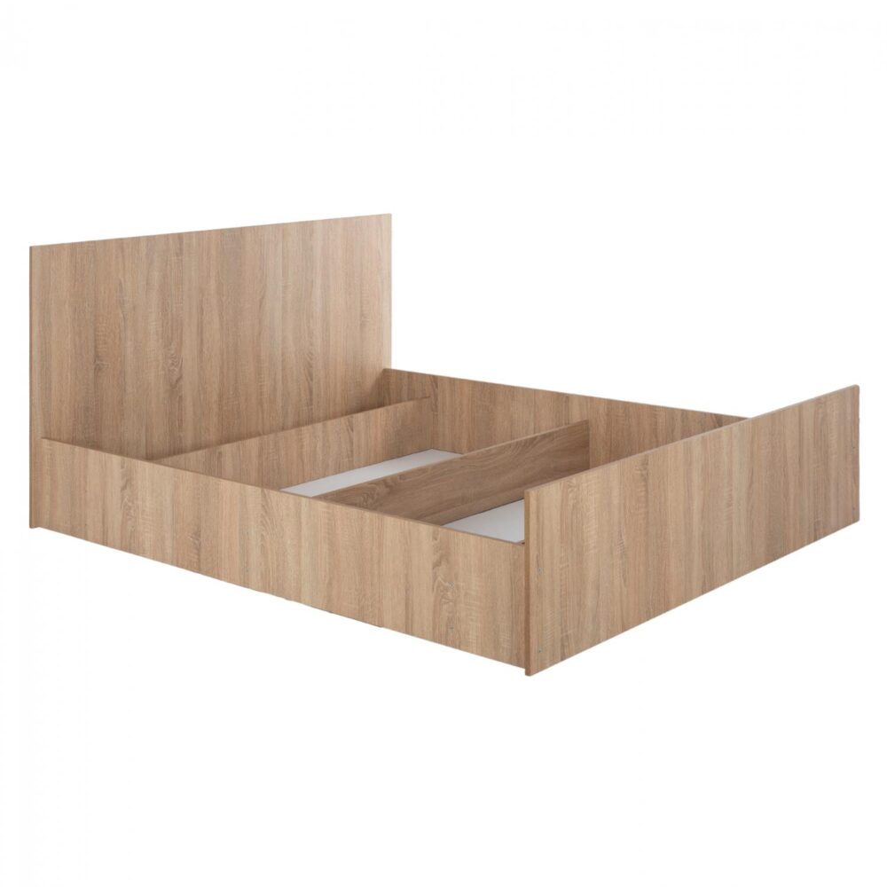Κρεβάτι ADLER Διπλό Sonoma Oak 160x200 εκ.