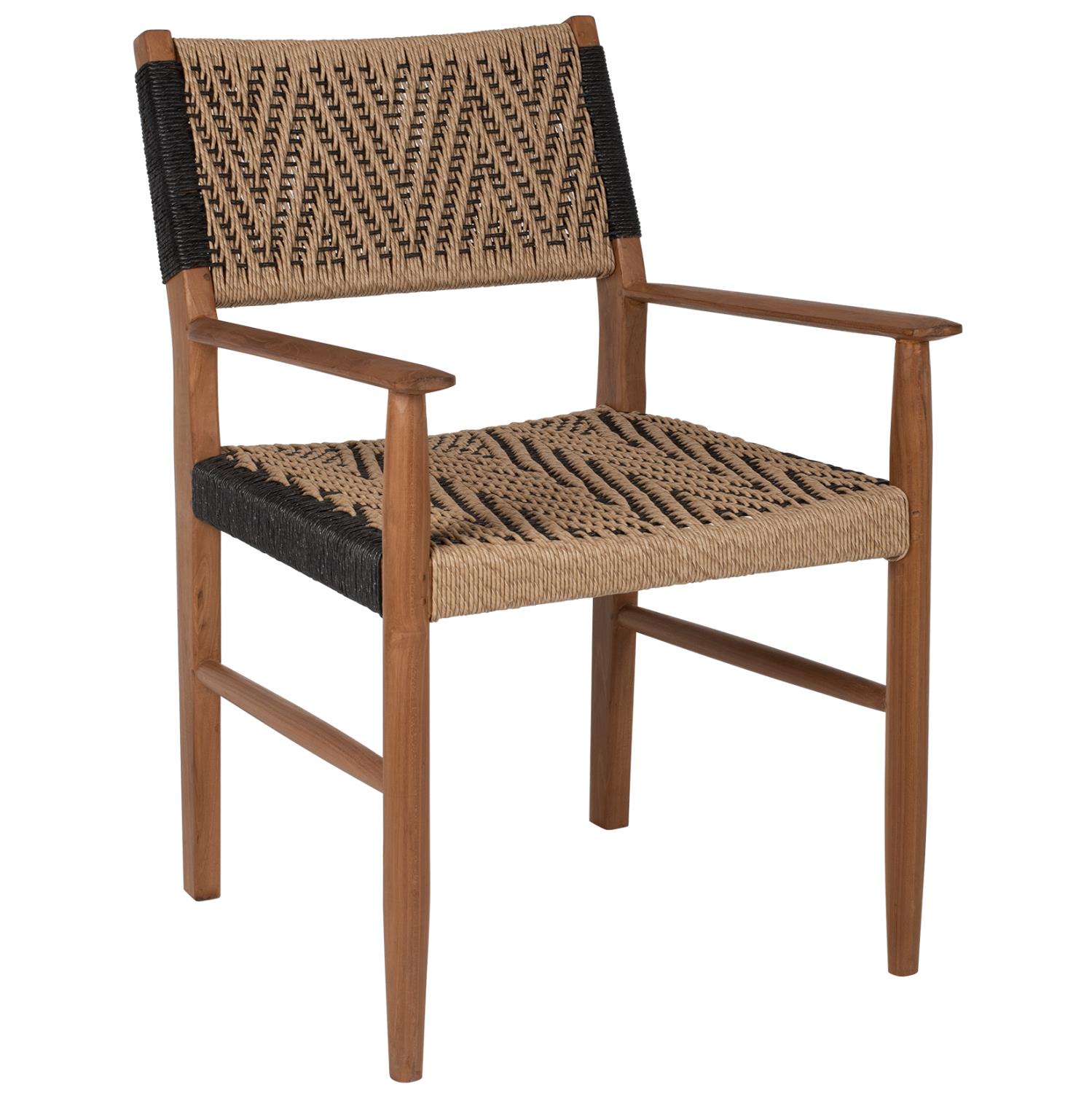 Καρέκλα-Πολυθρόνα Τραπεζαρίας C9383.01 Ξύλο Teak και Συνθετικό Σχοινί 57x66x86Yεκ. Καρέκλα-Πολυθρόνα Τραπεζαρίας C9383.01 Ξύλο Teak και Συνθετικό Σχοινί 57x66x86Yεκ.