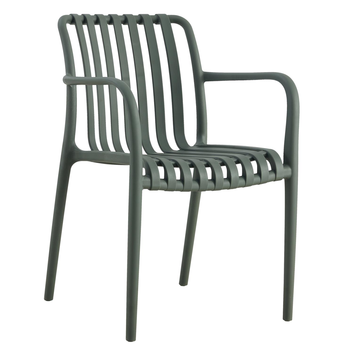 Καρέκλα - Πολυθρόνα TIPPY C5940.07 Dark Olive Πολυπροπυλενίου 55x55x81Υεκ.