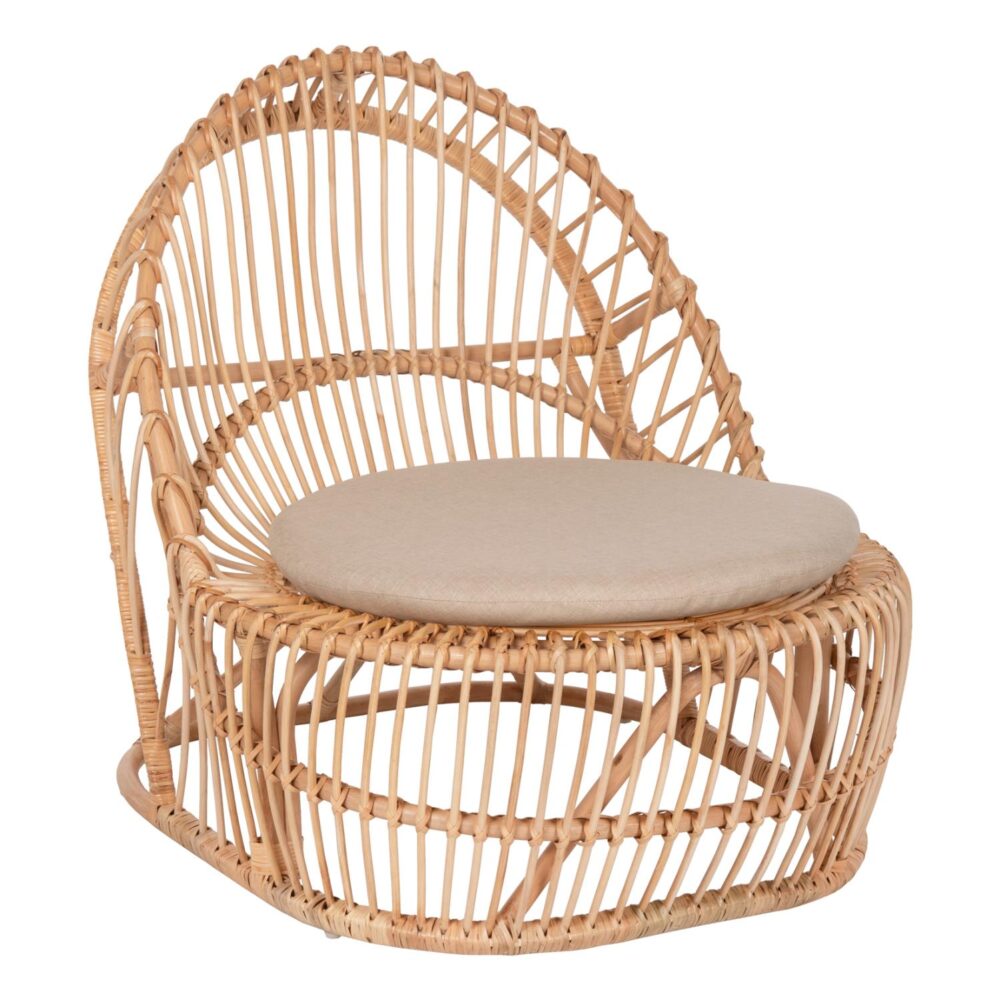 Καρέκλα - Πολυθρόνα ENTROPY C9840.01 Φυσικό Rattan με Εκρού Μαξιλάρι 80x97x85Υεκ. Καρέκλα - Πολυθρόνα ENTROPY C9840.01 Φυσικό Rattan με Εκρού Μαξιλάρι 80x97x85Υεκ.