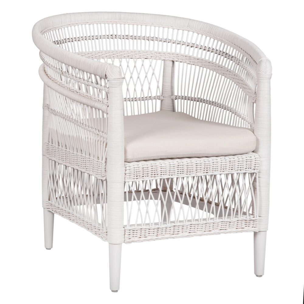 Καρέκλα - Πολυθρόνα MALAWI C9635.02 Ξύλο Μαόνι με Rattan Λευκό και Λευκό Μαξιλάρι 80x70x86Υεκ. Καρέκλα - Πολυθρόνα MALAWI C9635.02 Ξύλο Μαόνι με Rattan Λευκό και Λευκό Μαξιλάρι 80x70x86Υεκ.