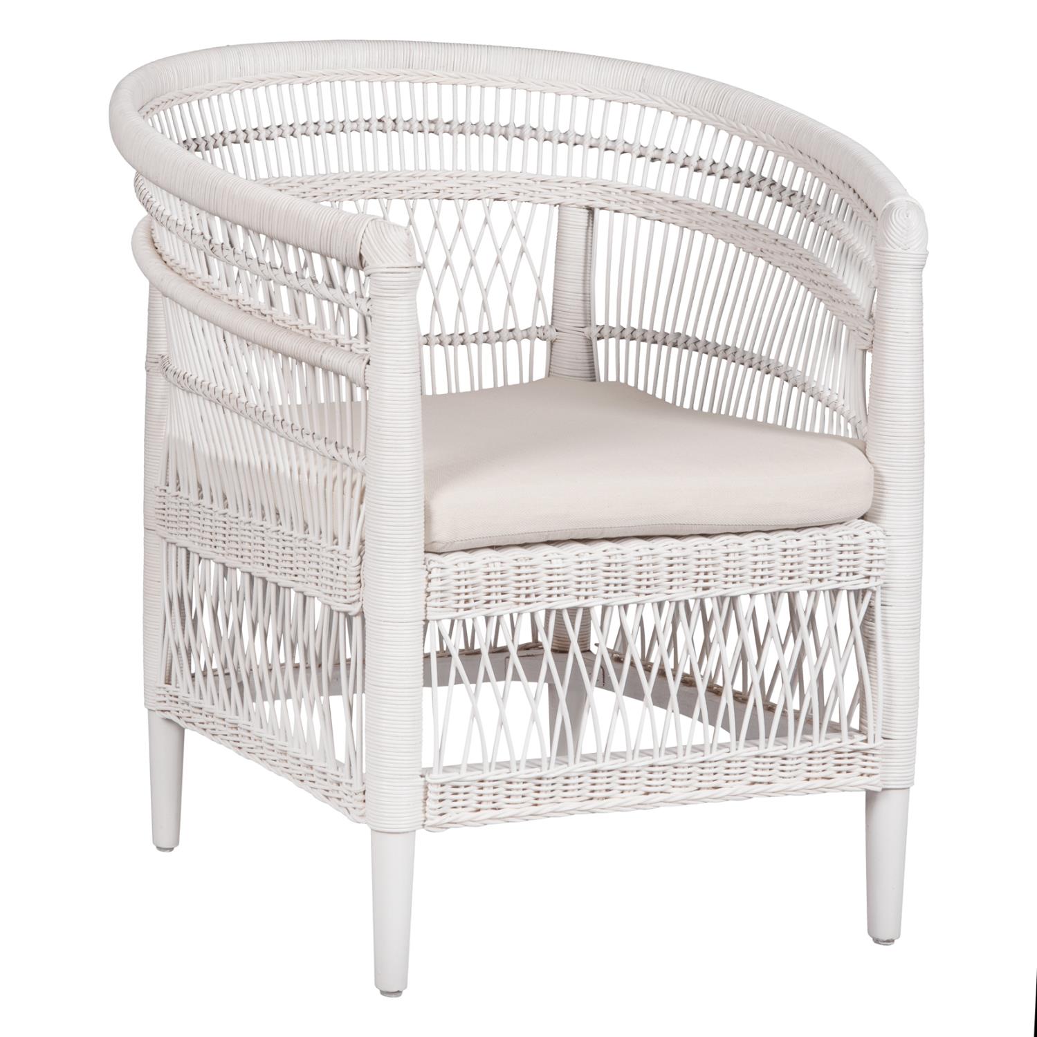 Καρέκλα - Πολυθρόνα MALAWI C9635.02 Ξύλο Μαόνι με Rattan Λευκό και Λευκό Μαξιλάρι 80x70x86Υεκ. Καρέκλα - Πολυθρόνα MALAWI C9635.02 Ξύλο Μαόνι με Rattan Λευκό και Λευκό Μαξιλάρι 80x70x86Υεκ.