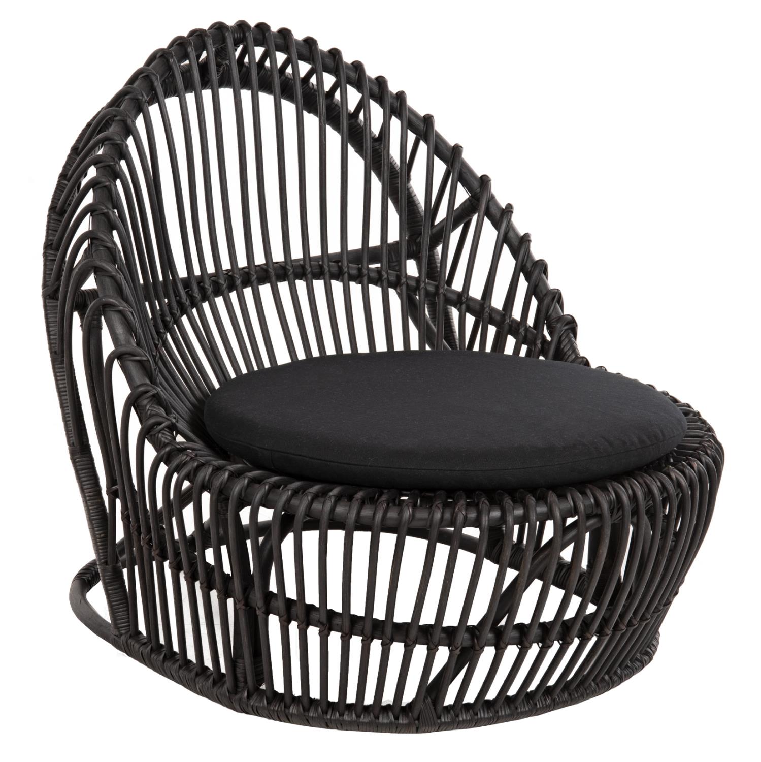 Καρέκλα - Πολυθρόνα ENTROPY C9840.03 Φυσικό Rattan με Μαύρο Μαξιλάρι  80x97x85Υεκ. Καρέκλα - Πολυθρόνα ENTROPY C9840.03 Φυσικό Rattan με Μαύρο Μαξιλάρι  80x97x85Υεκ.