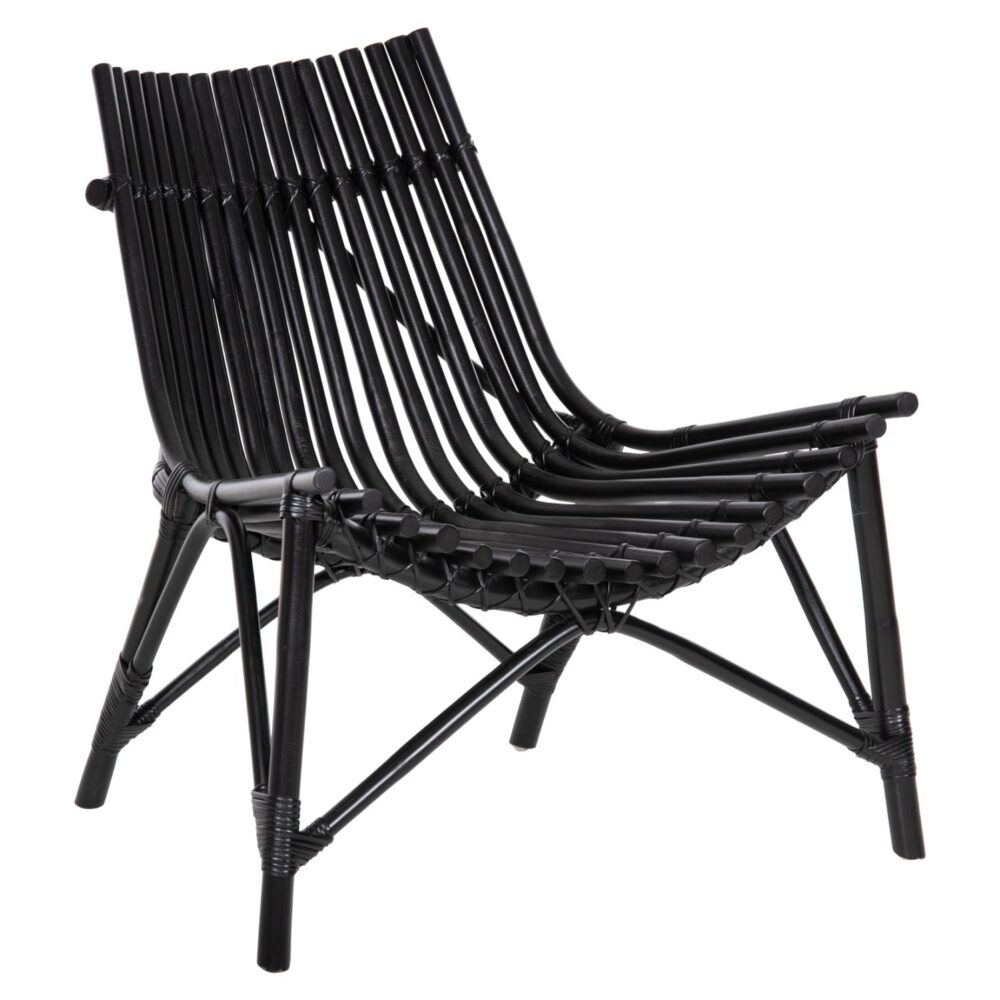 Καρέκλα CELLION C9812.02 Ράβδοι Rattan σε Μαύρο χρώμα 76x72x83Υεκ. Καρέκλα CELLION C9812.02 Ράβδοι Rattan σε Μαύρο χρώμα 76x72x83Υεκ.