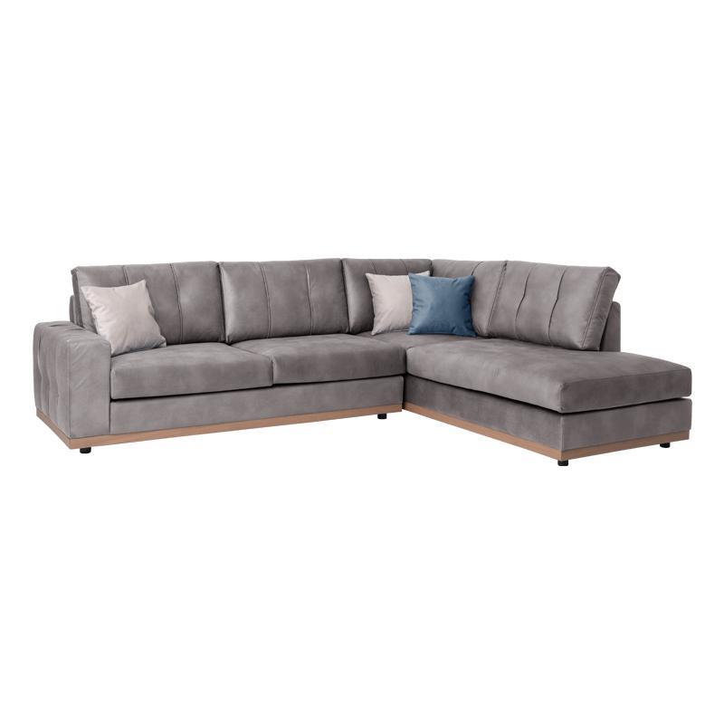 Γωνιακός Καναπές Mexico Fylliana Δεξιά Γωνία Γκρί 280x220x87 εκ. Γωνιακός Καναπές Mexico Fylliana Δεξιά Γωνία Γκρί 280x220x87 εκ.