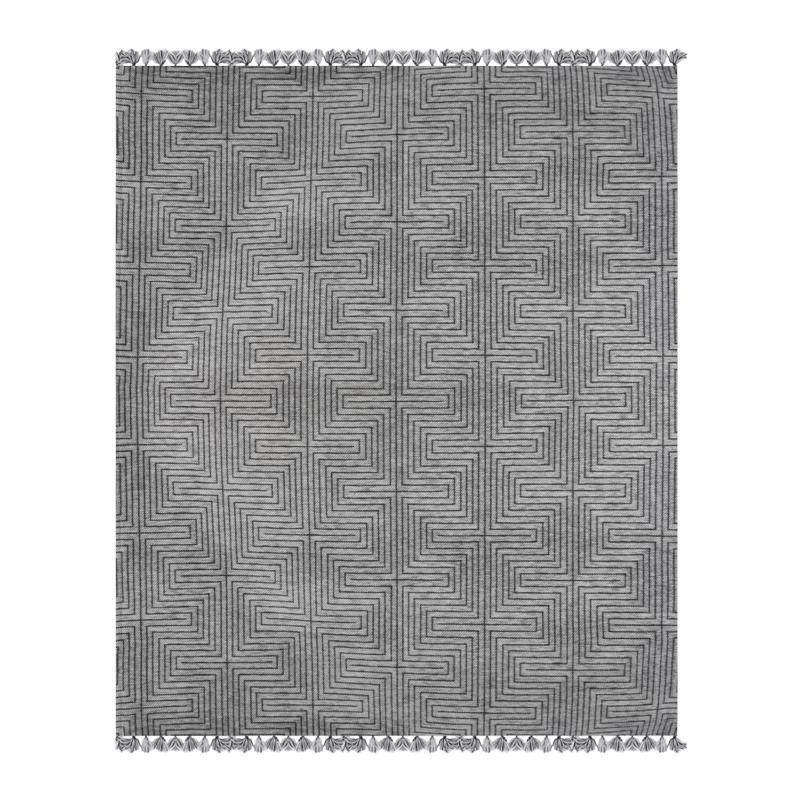 ΧΑΛΙ Fylliana Smother ΓΚΡΙ ΧΡΩΜΑ 120x180εκ