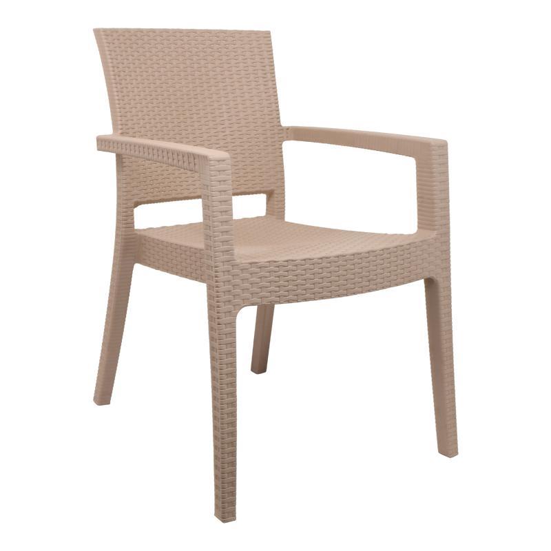 Καρέκλα Gala Fylliana Μπέζ 58x57x88 εκ. Καρέκλα Gala Fylliana Μπέζ 58x57x88 εκ.