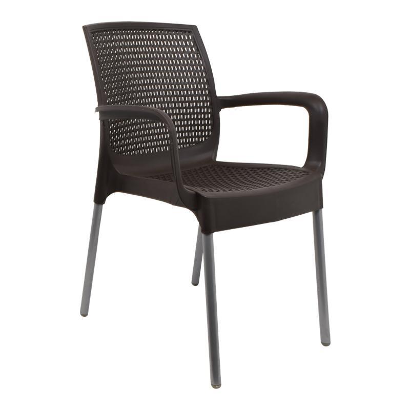 Καρέκλα Bella Fylliana Καφέ 55x55x85 εκ. Καρέκλα Bella Fylliana Καφέ 55x55x85 εκ.