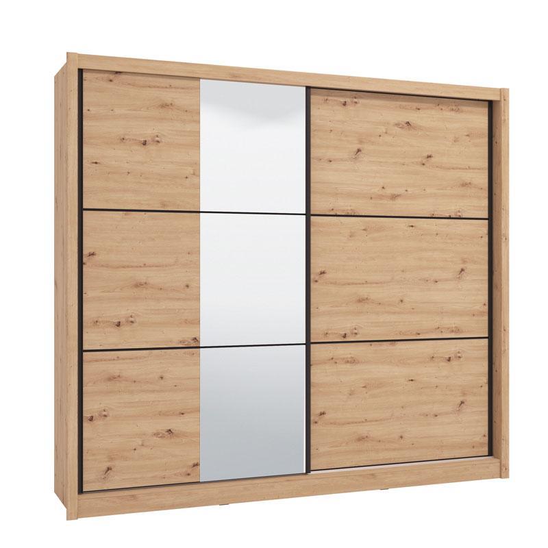 Ντουλάπα Navara 245 OG 2K Artisan Oak 242x60x215,5 εκ. Ντουλάπα Navara 245 OG 2K Artisan Oak 242x60x215,5 εκ.