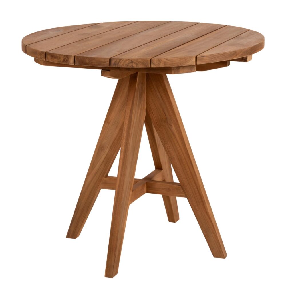 Τραπέζι LEO C9623.11 Στρόγγυλο απο Μασίφ Ξύλο TEAK Φυσικό Φ80x75Υεκ. Τραπέζι LEO C9623.11 Στρόγγυλο απο Μασίφ Ξύλο TEAK Φυσικό Φ80x75Υεκ.