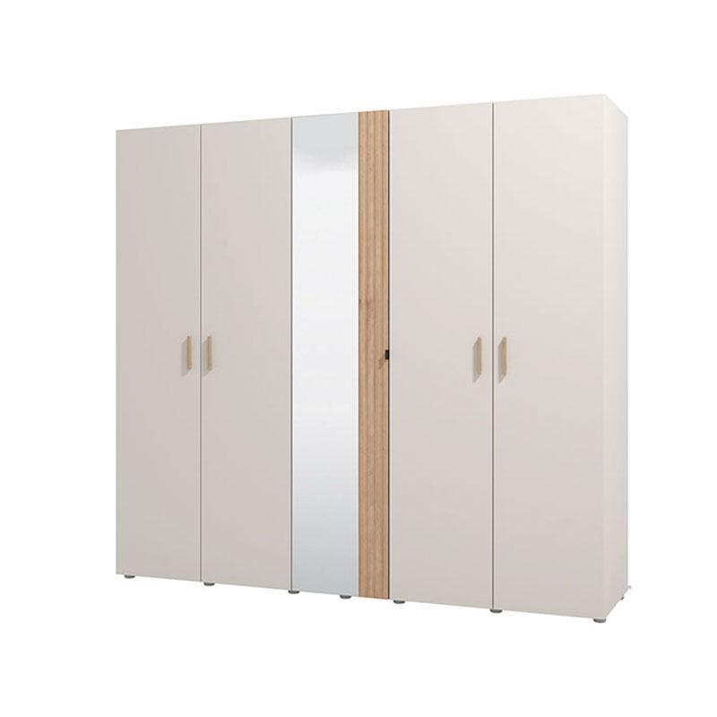 Ντουλάπα με Καθρέφτη Belfort 5Κ1Ο Η205 Cashmere - Artisan 225x56x208 εκ. Ντουλάπα με Καθρέφτη Belfort 5Κ1Ο Η205 Cashmere - Artisan 225x56x208 εκ.
