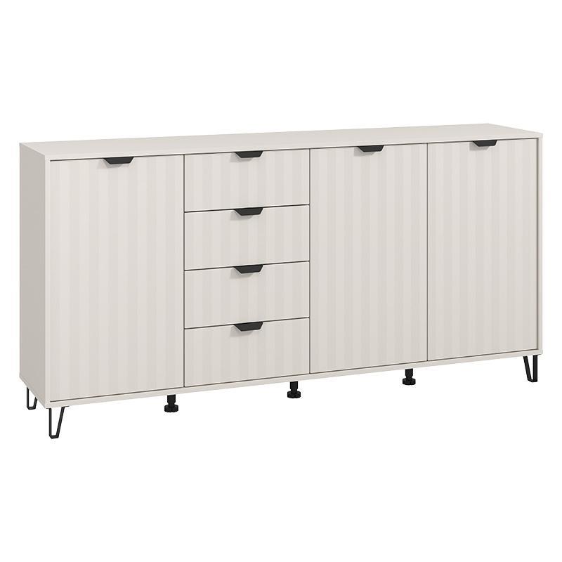 Κομότα - Μπουφές Brest 4K4F Cashmere - Cashmere Ματ 183x40x91 εκ. Κομότα - Μπουφές Brest 4K4F Cashmere - Cashmere Ματ 183x40x91 εκ.