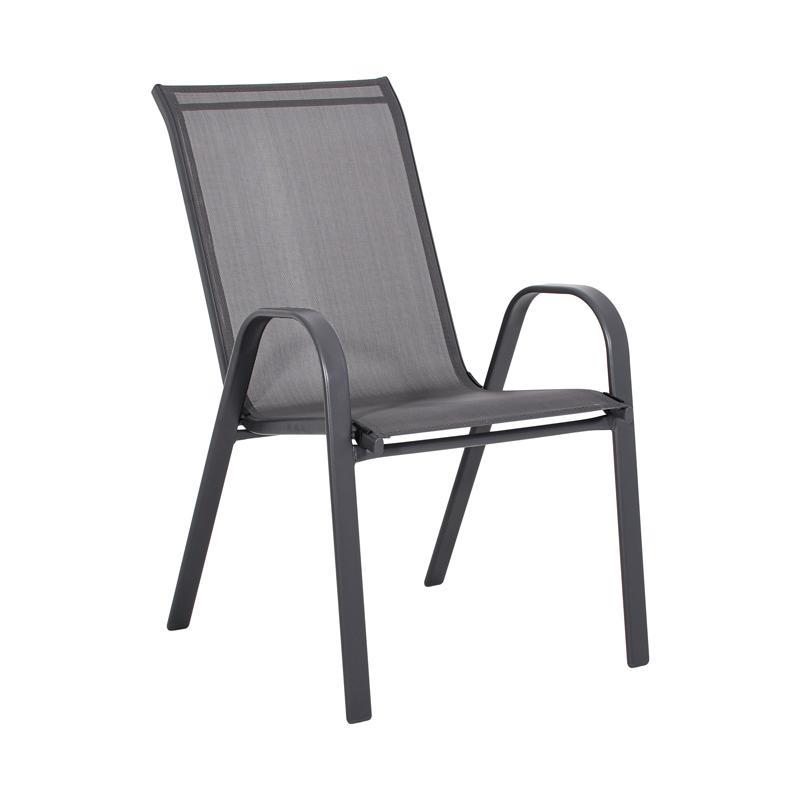 Καρέκλα FL5001 Fylliana Textlene Γκρί 55x72x92 εκ. Καρέκλα FL5001 Fylliana Textlene Γκρί 55x72x92 εκ.