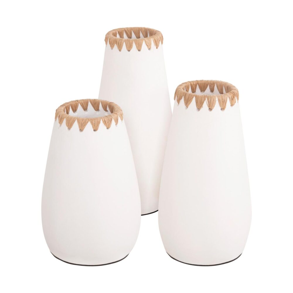 ΣΕΤ 3ΤΜΧ ΔΙΑΚΟΣΜΗΤΙΚΑ ΒΑΖΑ  ΤΕΡΑΚΟΤΑ ΣΕ ΛΕΥΚΟ ΜΕ ΠΛΕΞΗ ΨΑΘΑΣ ΣΤΟ ΣΤΟΜΙΟ ΣΕΤ 3ΤΜΧ ΔΙΑΚΟΣΜΗΤΙΚΑ ΒΑΖΑ  ΤΕΡΑΚΟΤΑ ΣΕ ΛΕΥΚΟ ΜΕ ΠΛΕΞΗ ΨΑΘΑΣ ΣΤΟ ΣΤΟΜΙΟ