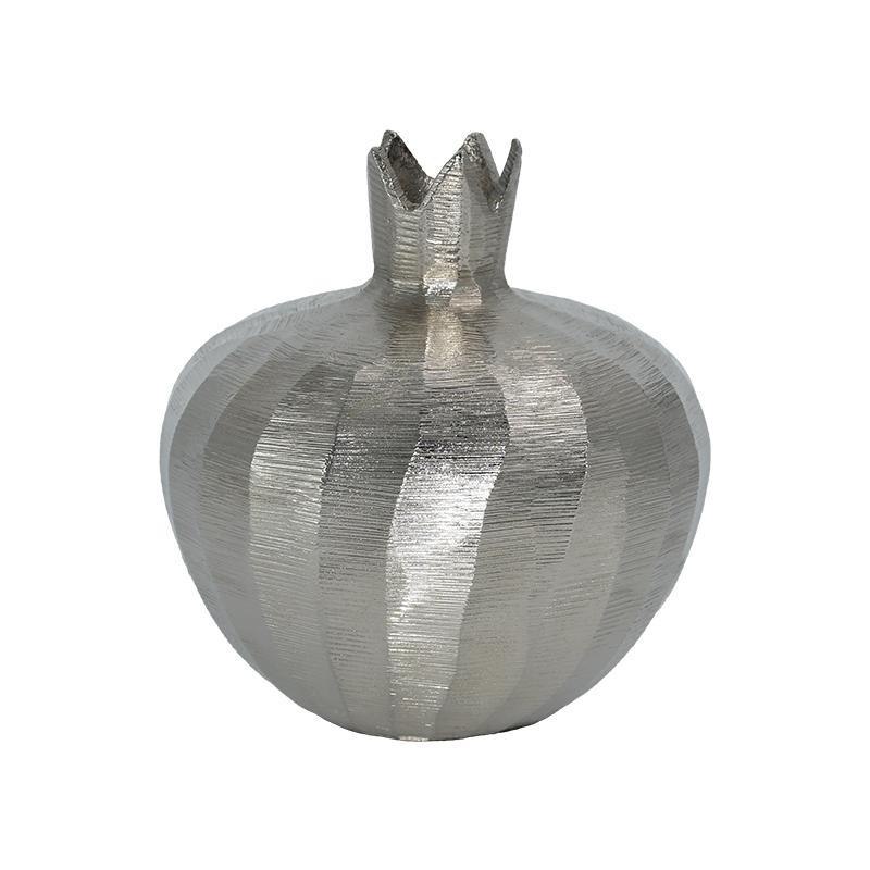 ΜΕΤΑΛΛΙΚΟ ΔΙΑΚΟΣΜΗΤΙΚΟ Fylliana Pomegranate ΝΙΚΕΛ ΧΡΩΜΑ 12x13εκ ΜΕΤΑΛΛΙΚΟ ΔΙΑΚΟΣΜΗΤΙΚΟ Fylliana Pomegranate ΝΙΚΕΛ ΧΡΩΜΑ 12x13εκ