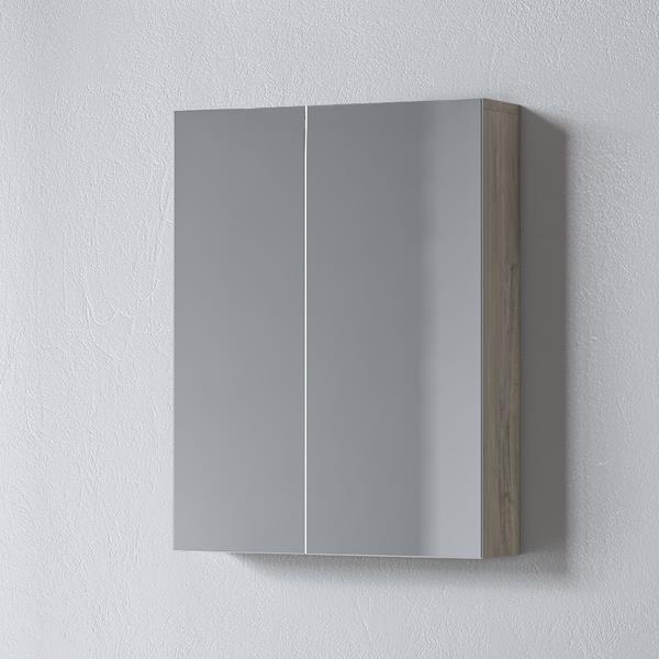 Καθρέπτης μπάνιου OMEGA 50 Beige Oak 50x14x65 εκ. Καθρέπτης μπάνιου OMEGA 50 Beige Oak 50x14x65 εκ.