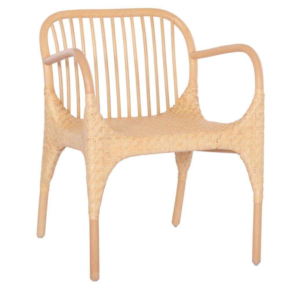 Πολυθρόνα Τραπεζαρίας GIBBON Φυσικό Rattan 62x55x82Υεκ. Πολυθρόνα Τραπεζαρίας GIBBON Φυσικό Rattan 62x55x82Υεκ.