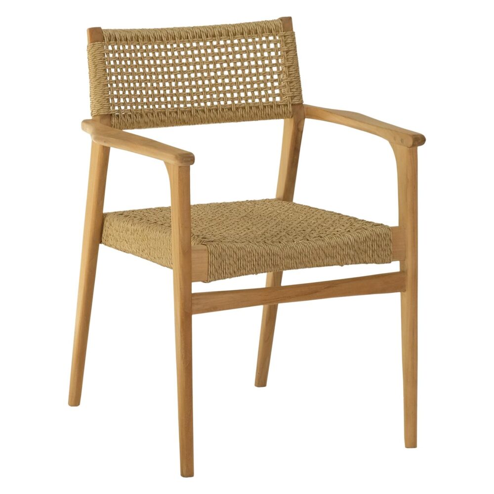 Πολυθρόνα NEBO Ξύλο Teak και Συνθετικό Rattan σε Φυσικό χρώμα 57x63x80,5Υεκ. Πολυθρόνα NEBO Ξύλο Teak και Συνθετικό Rattan σε Φυσικό χρώμα 57x63x80,5Υεκ.