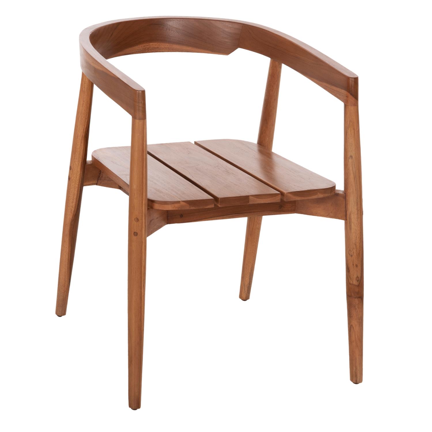 Πολυθρόνα Τραπεζαρίας ADONIS Ξύλο Teak Φυσικό 53x54x73Yεκ. Πολυθρόνα Τραπεζαρίας ADONIS Ξύλο Teak Φυσικό 53x54x73Yεκ.
