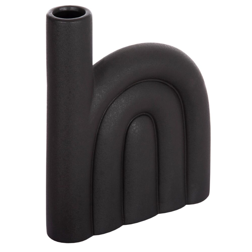 Διακοσμητικό Επιτραπέζιο Κεραμικό ARCON Μαύρο Ματ 23,5x5,5x29,5Υ εκ. Διακοσμητικό Επιτραπέζιο Κεραμικό ARCON Μαύρο Ματ 23,5x5,5x29,5Υ εκ.