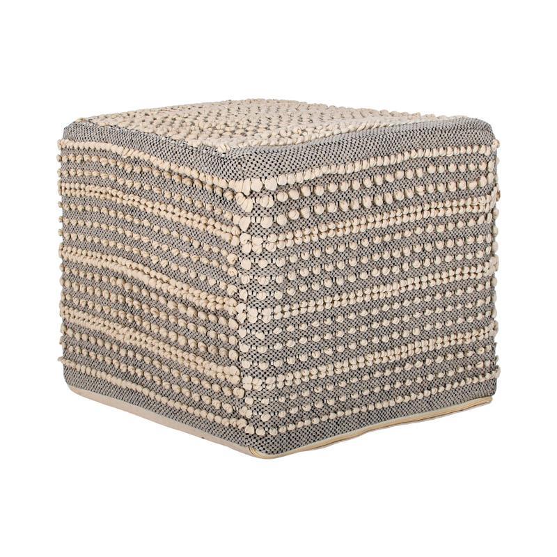 Πούφ Corn Fylliana Μπέζ 45x45x40 εκ. Πούφ Corn Fylliana Μπέζ 45x45x40 εκ.