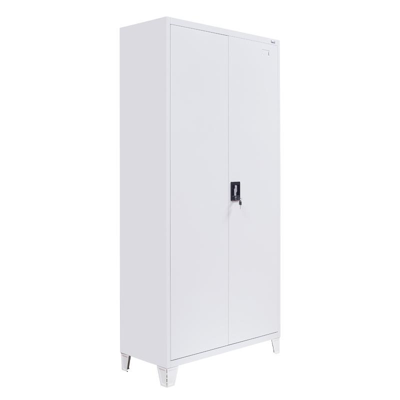 Ντουλάπα Everet Fylliana Μεταλλική Λευκό 90x40x190 εκ.