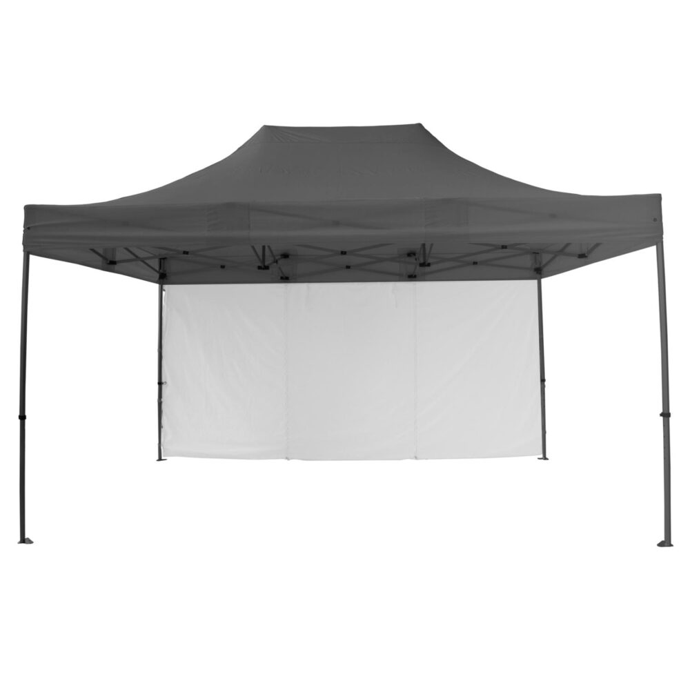 Πλαϊνό πανί σκίασης για κιόσκι/gazebo Cressen λευκό 3x4,5 μ.