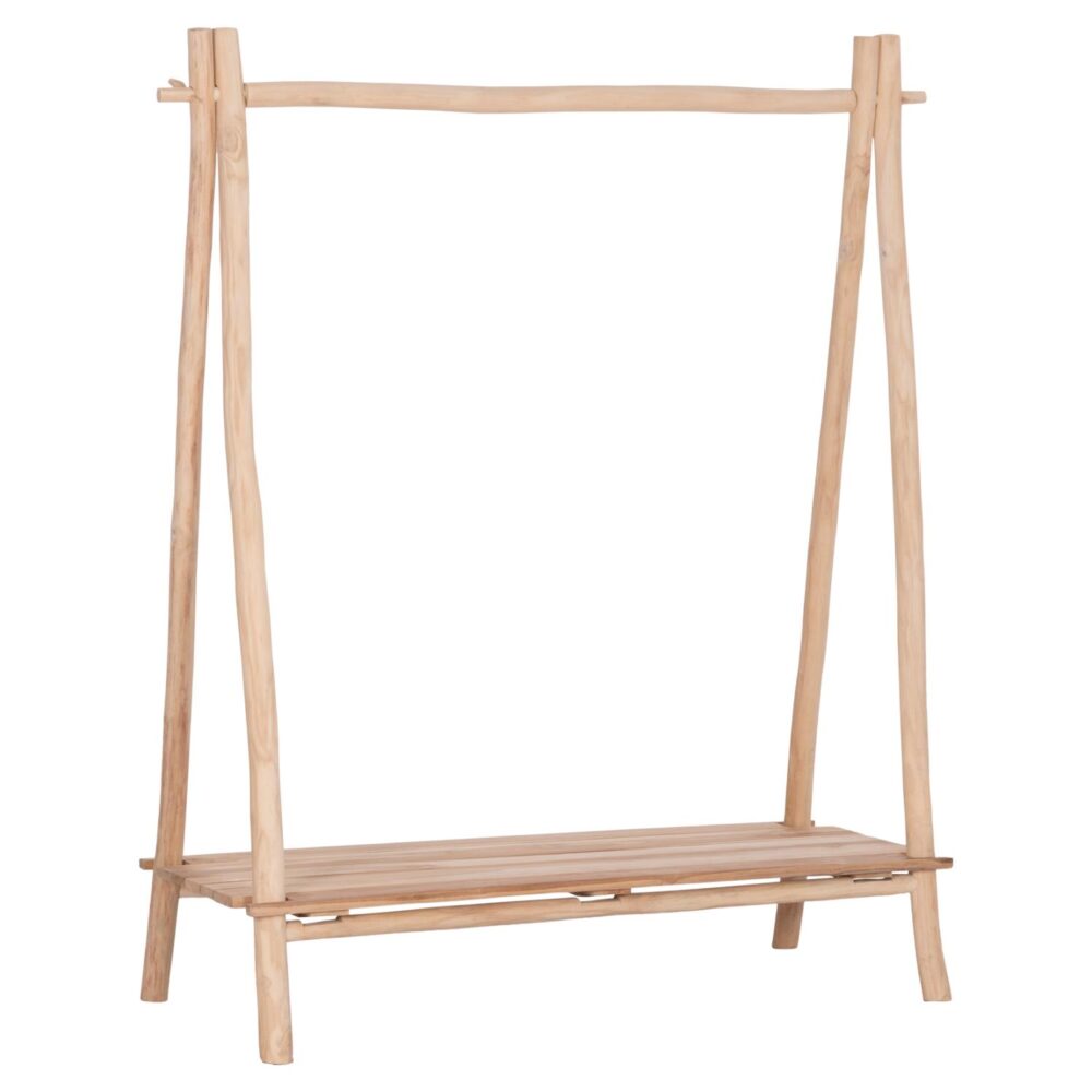 Έπιπλο εισόδου PERL C9911 Κλαδιά Ξύλου TEAK Φυσικό 130,5x53x130Υ εκ.