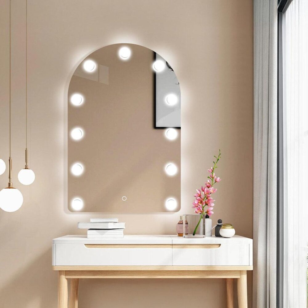 Καθρέπτης τοίχου LED HF-01 για Make-Up 70x110 εκ.