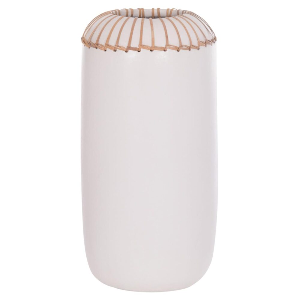 Επιτραπέζιο Διακοσμητικό Βάζο LENNOX C4675.02S Τερακότα Λευκό Φ18x33Υεκ. Επιτραπέζιο Διακοσμητικό Βάζο LENNOX C4675.02S Τερακότα Λευκό Φ18x33Υεκ.